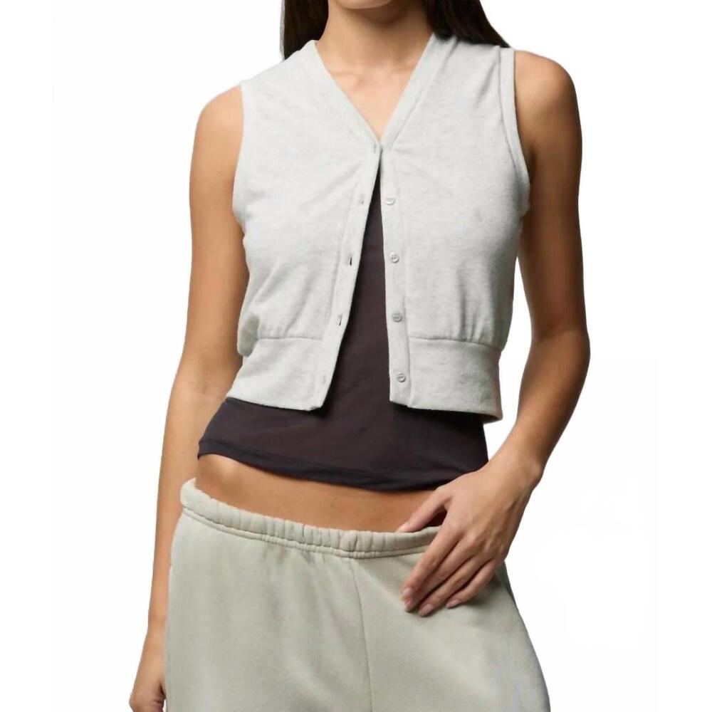 NEW ASHER vida vest in oat